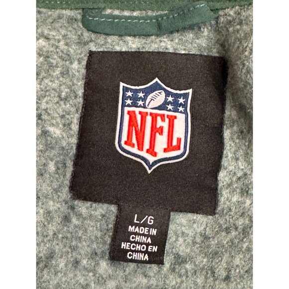 Green Bay Packers Jacket NFL Full-Zip Jacket Mens Large Green Football Wisconsin - Picture 2 of 14